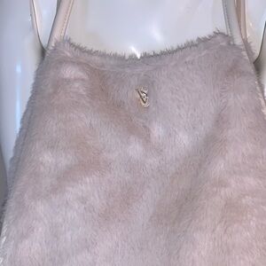 Victoria's Secret Soft Pink Furry Tote